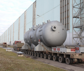 Атомэнергомаш начал отгрузку комплекта парогенераторов для блока №4 Ростовской АЭС