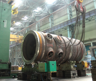 Завершена ключевая операция по изготовлению реактора для первого блока Белорусской АЭС
