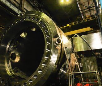 На «ЗиО-Подольске» применили уникальный способ обработки корпуса ледокольного реактора