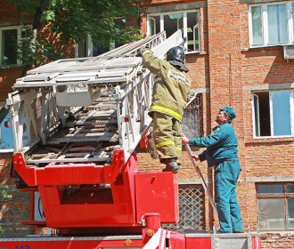 На заводе «ЗиО-Подольск» прошла пожарно-тактическая тренировка