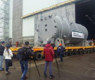 Атомэнергомаш изготовил и отгрузил корпус реактора  для второго энергоблока Белорусской АЭС