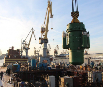 Реакторная установка РИТМ-200 установлена  на первом серийном ледоколе нового поколения «Сибирь»
