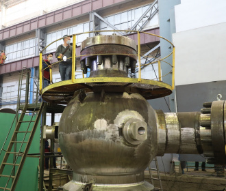 Корпус насоса для АЭС «Руппур» прошёл гидравлические испытания на Петрозаводскмаше