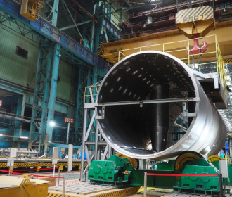 Первый парогенератор для Блока №2 АЭС «Аккую»  вышел на ключевой этап изготовления на Атоммаше