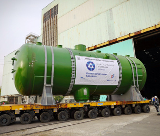 Атоммаш отгрузил комплект атомного оборудования для АЭС «Руппур