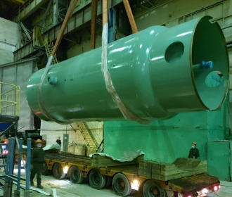 Петрозаводскмаш начал отгрузку ёмкостей системы безопасности для Курской АЭС-2