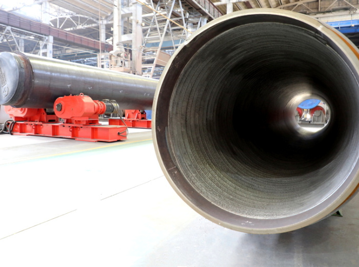 Петрозаводскмаш выполнил наплавку заготовок для трубопровода  китайской АЭС «Сюдайпу»