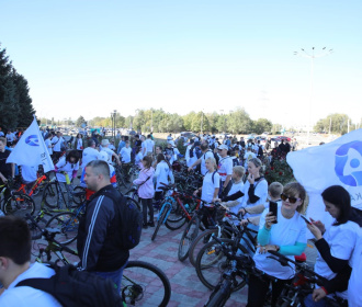 Более 300 жителей Волгодонска отметили велопробегом Всемирный день без автомобиля